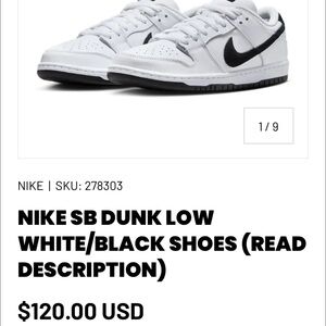 Nike White and Gray Sneakers with Black Swoosh
